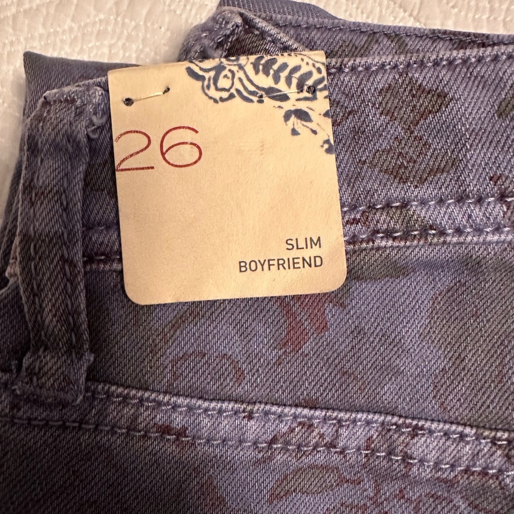 Anthropologie Pilcro The Slim Boyfriend Jeans Size 26 - NWT - Picture 13 of 16